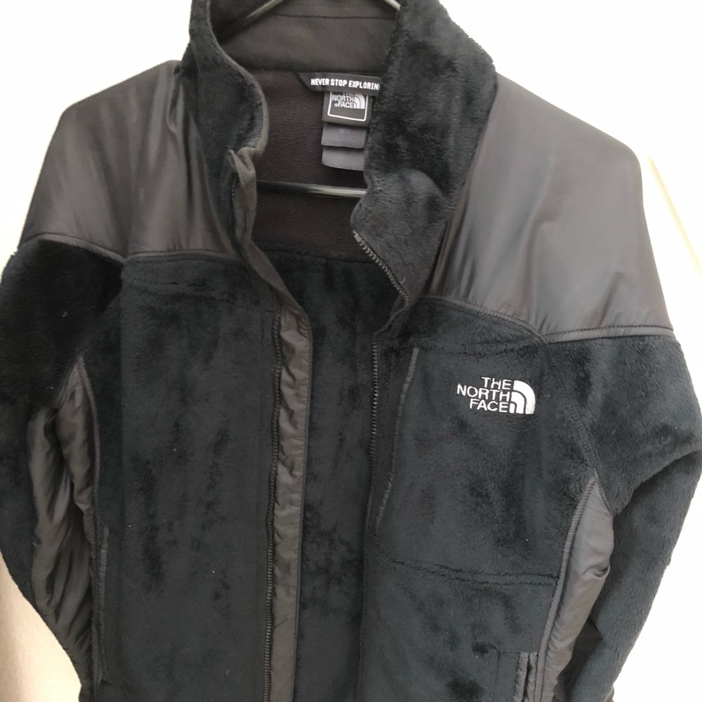 Northface Nylon and Fleece Zip Up